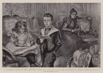 A Pathetic Side of the Dreyfus Case, the Exile